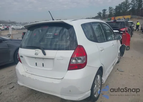 2007 Honda Fit Sport z USA, uszkodzony, nr VIN JHMGD38687S043382